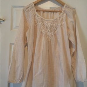 Boho loose fitting blouse